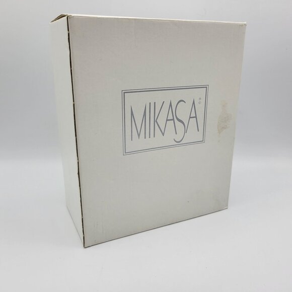 Mikasa Austria Sonata Candleholder Candlestick Holders Crystal Gold Trim 2-Piece - Picture 3 of 9